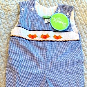 12 month old fall longall, NWT, never worn.